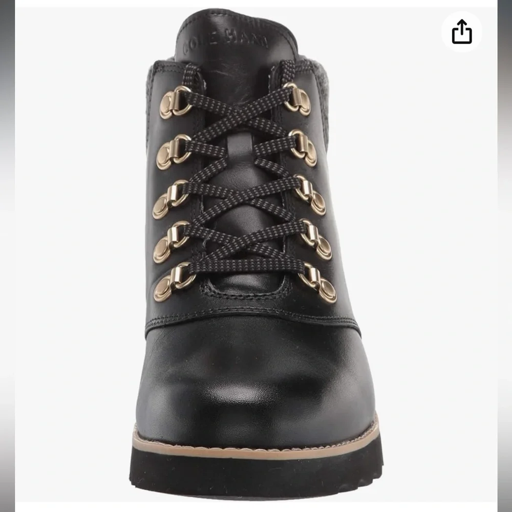 Cole Haan Women's Nantucket Rugged Waterproof Hiker Bootie - Picture 2 of 8